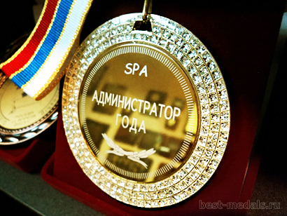 Медаль - дизайн под стразы
